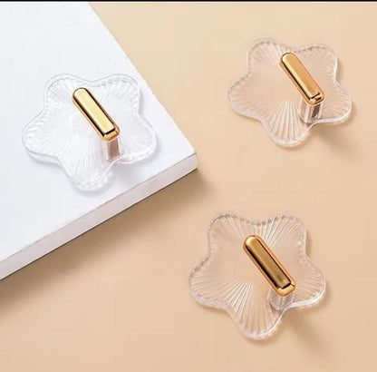 5pc wall adhesive hooks