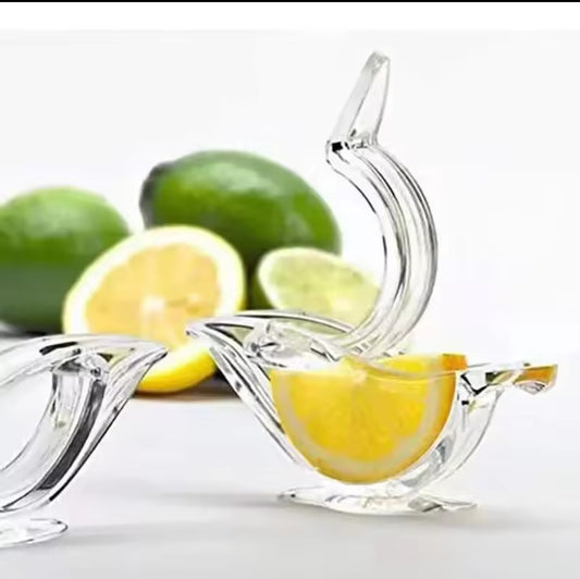 Clear acrylic mini birdie juicer