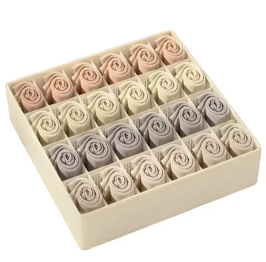 24 Slot undergarment organizer
