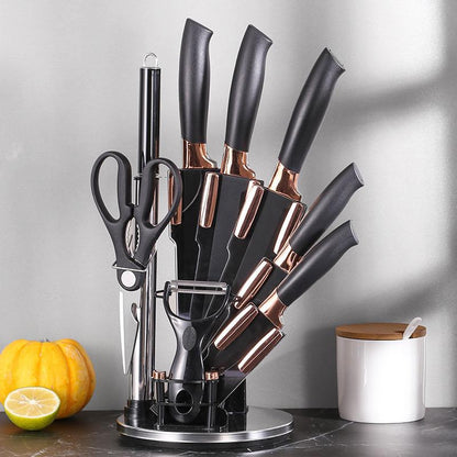 Knives set with  cutlery organizer