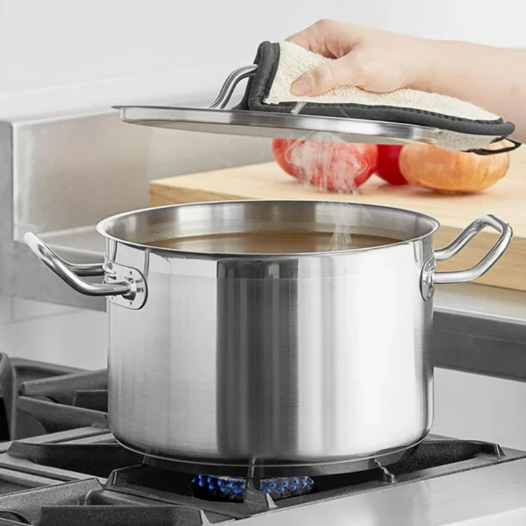 16L BA SoulChef Deep Casserole with Lid SS443