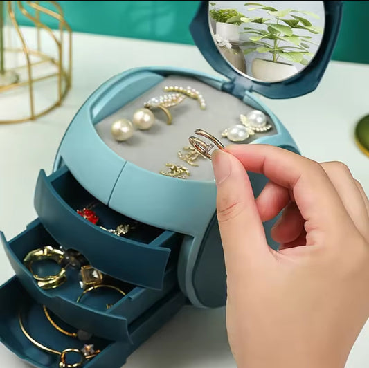 Jewelry organizer storage box