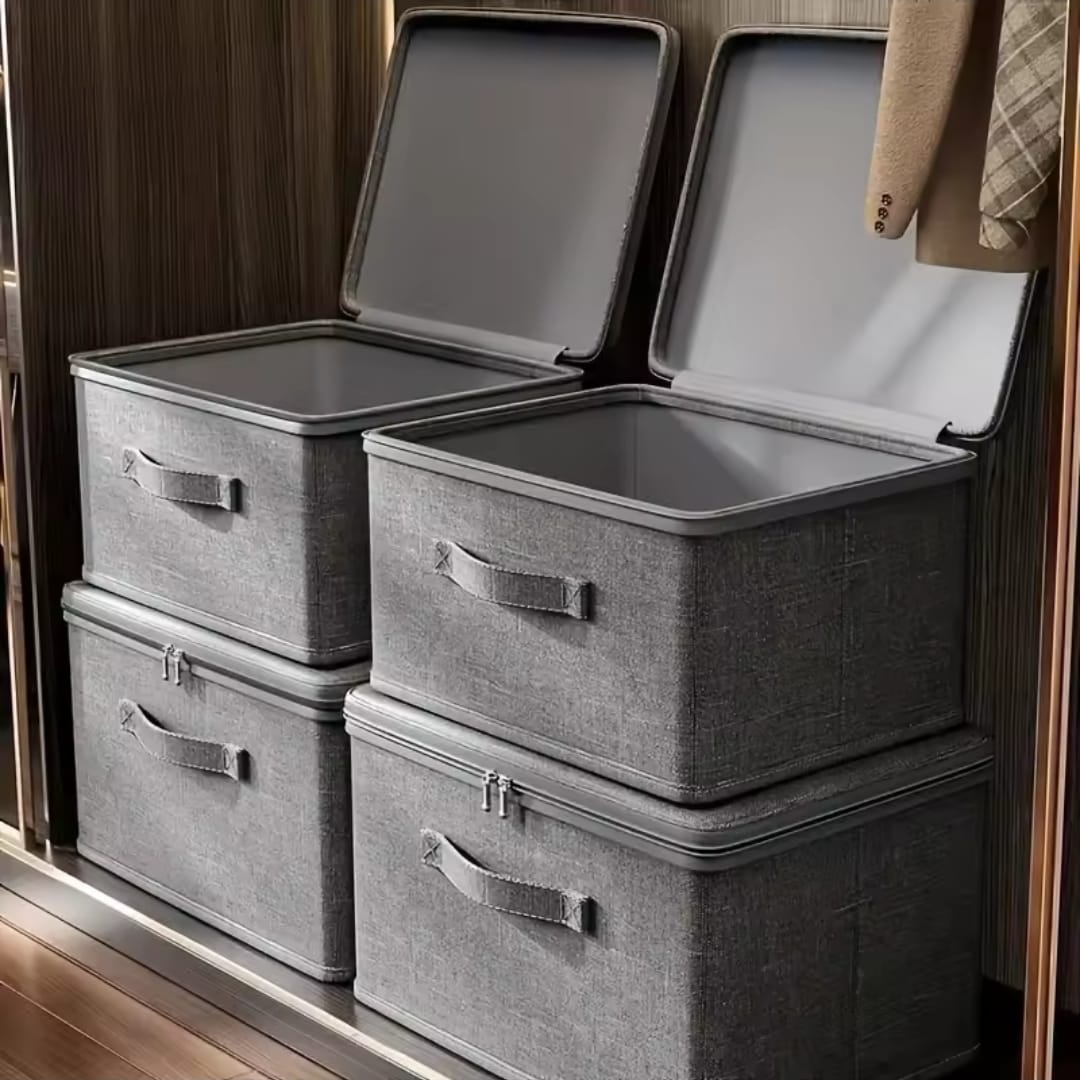 Foldable storage box