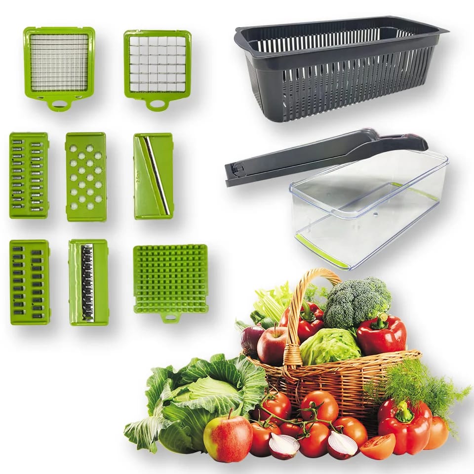 Vegetable slicer with drainer gha