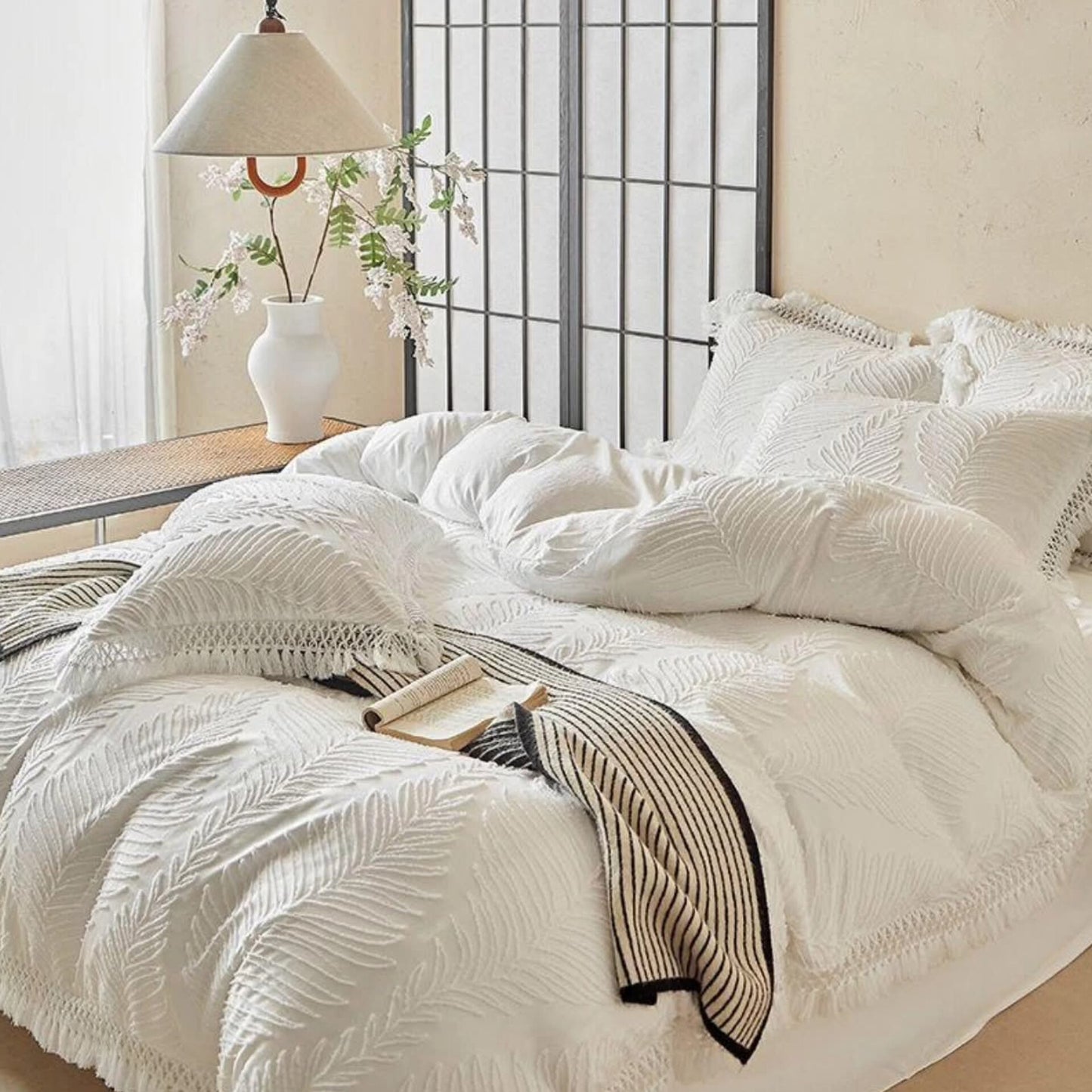 4-Piece King Size Duvet Cover Set