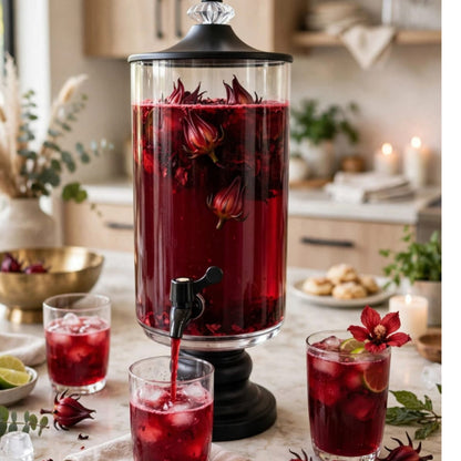 5L Glass Juice Dispenser