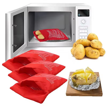 Microwave food cooking bag