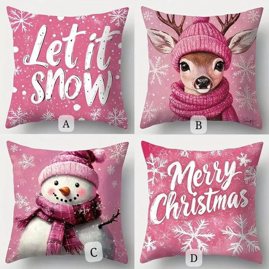 Christmas cushion cover throw cases