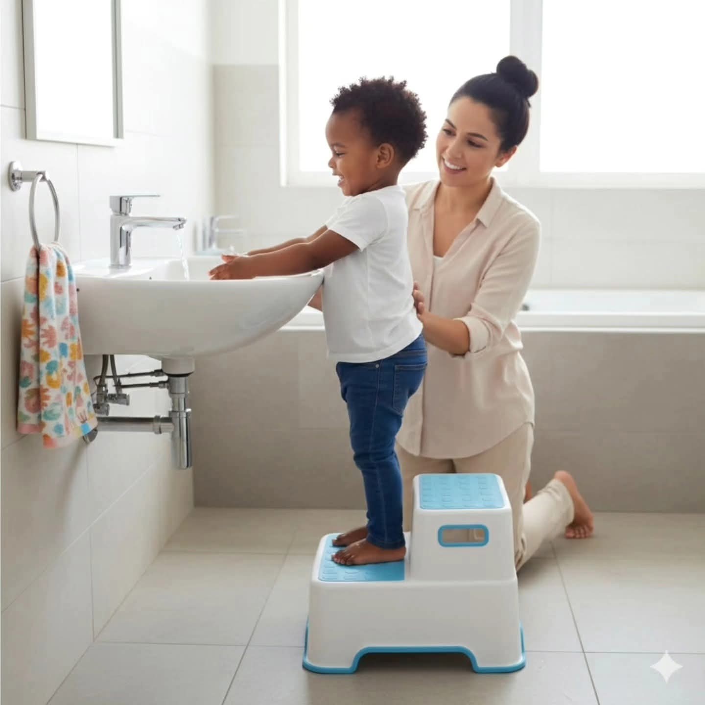 Kids Two Step Anti Slip Stool