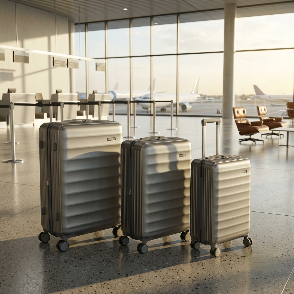 3Pcs Travel Anytime Suitcases Set 28, 24, 20 Inches