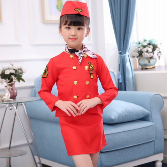 Childrens flight attendant costume