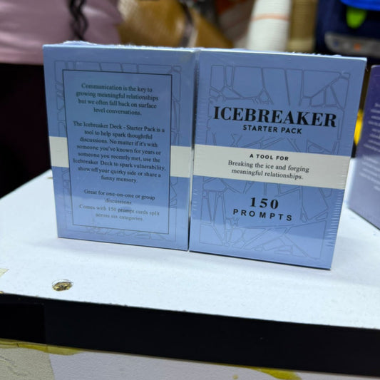 Ice breaker starter pack cards