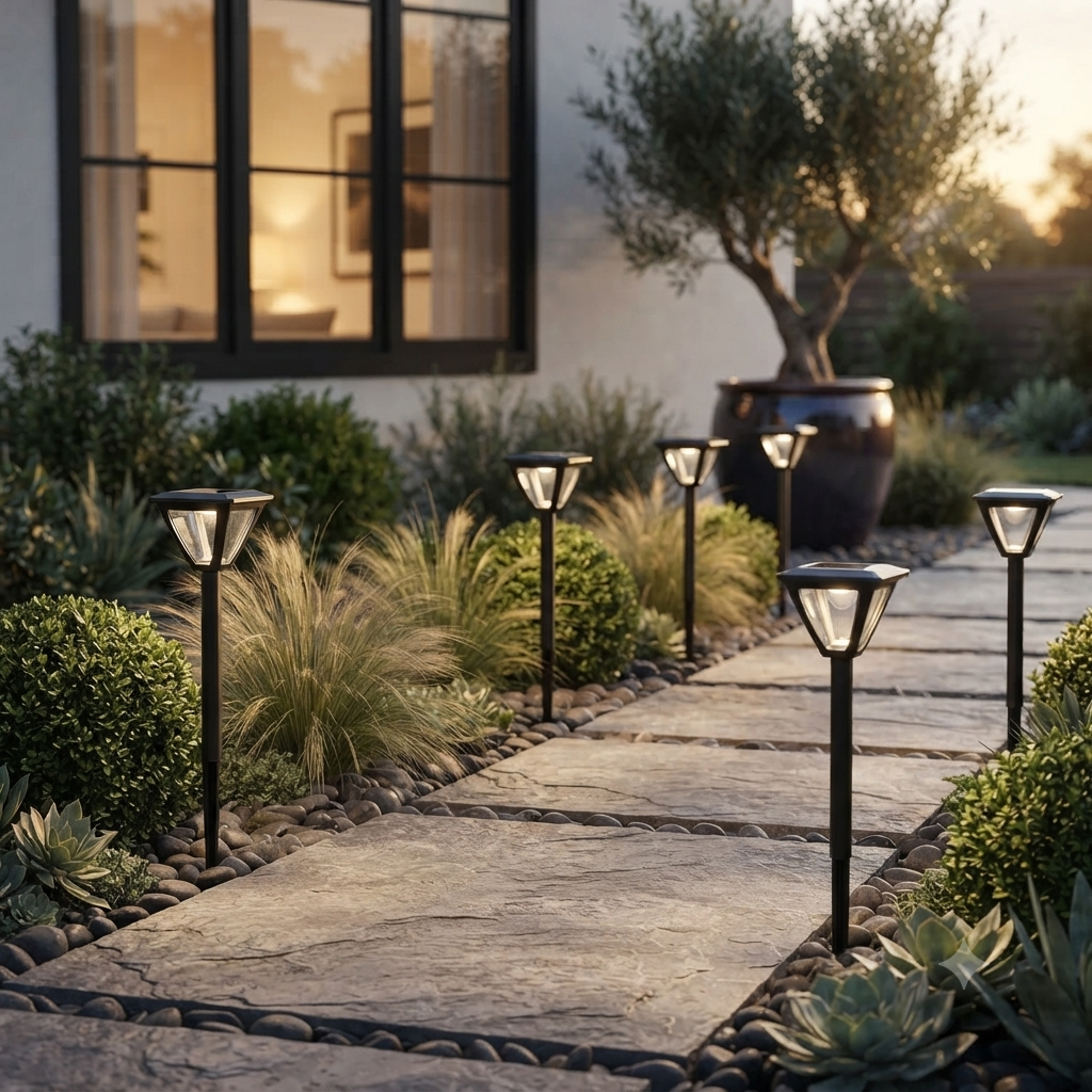 Phillips LED Solar Pedestal/Pathway Light 200 lumens Vapora- 25092