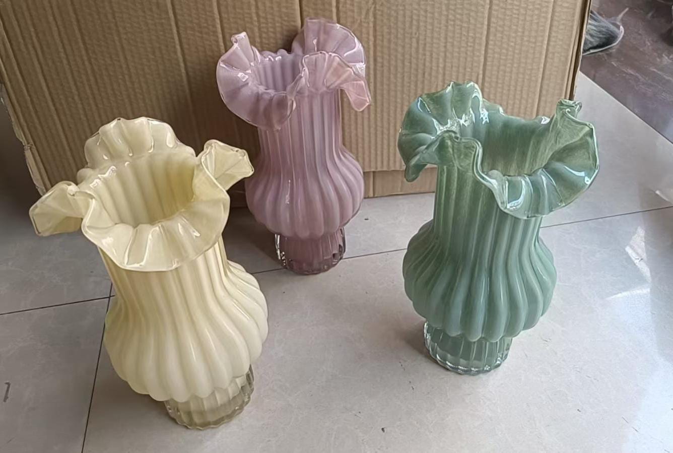 Glass Flower Vase