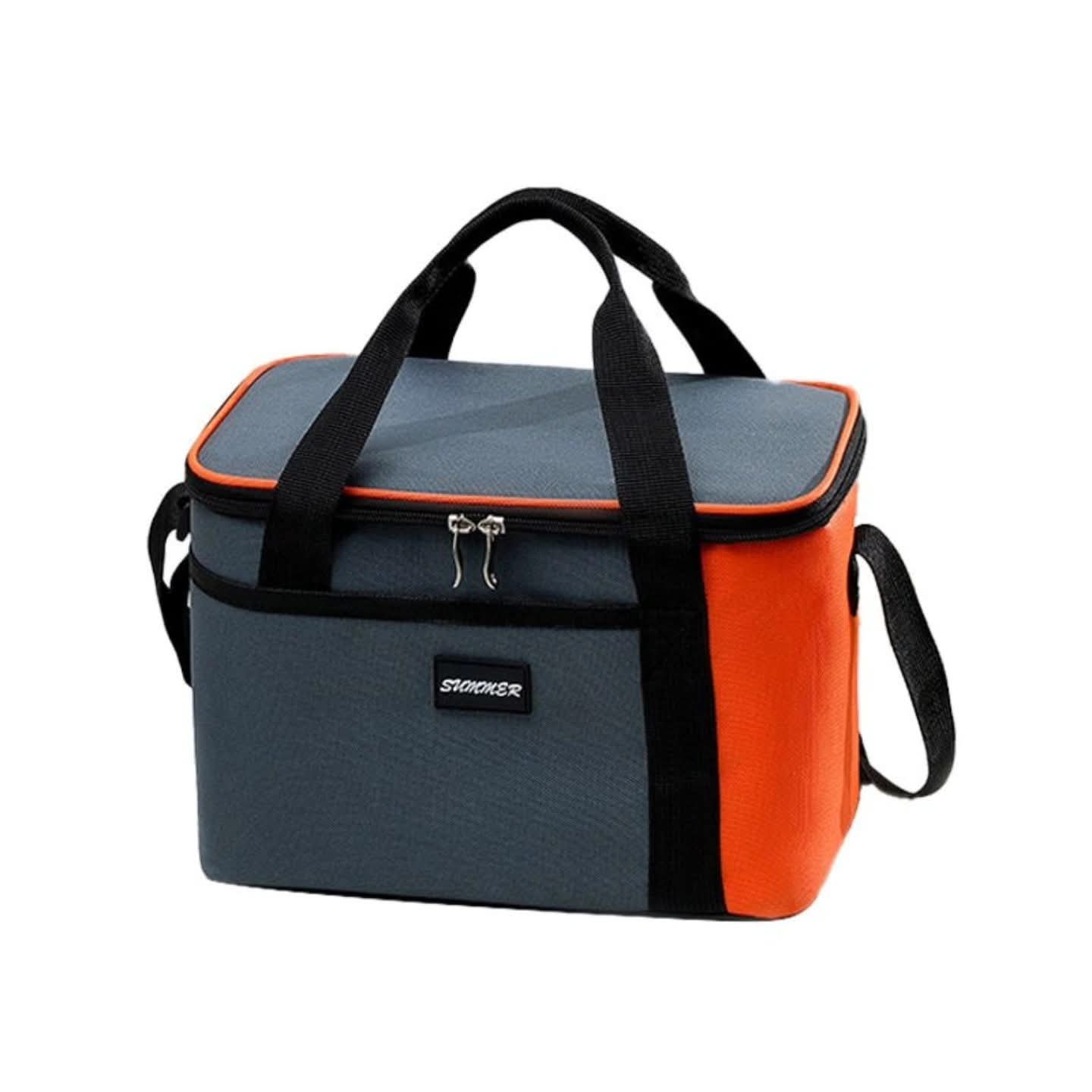 Two tone lunch bag