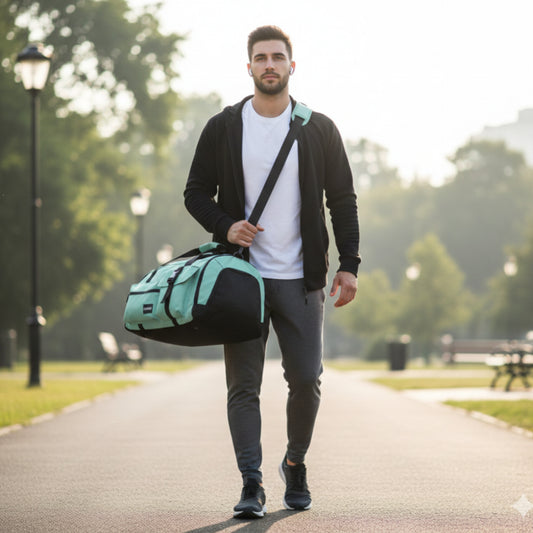 Travel and Gym Duffel Backpack