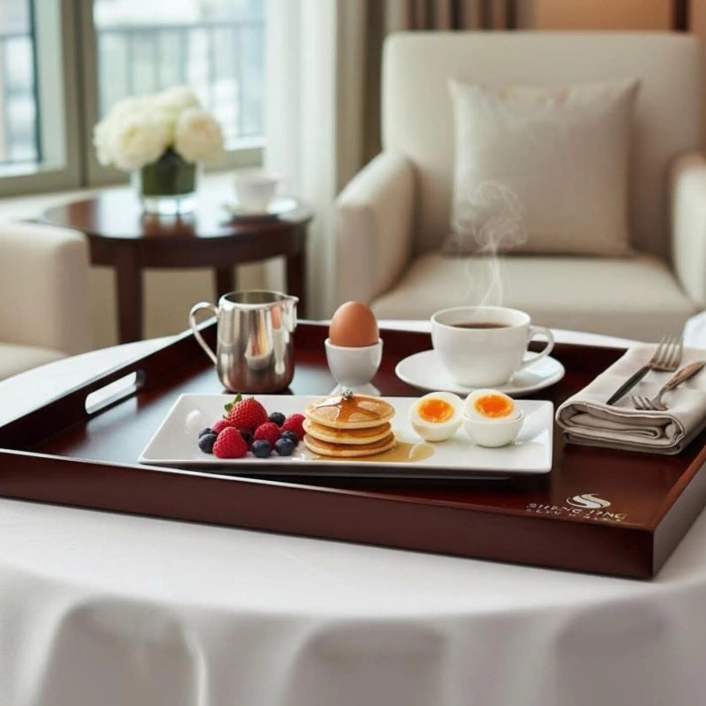 Ceramic White Platter