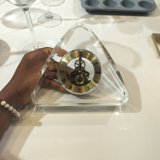 Crystal Desk Clock gha