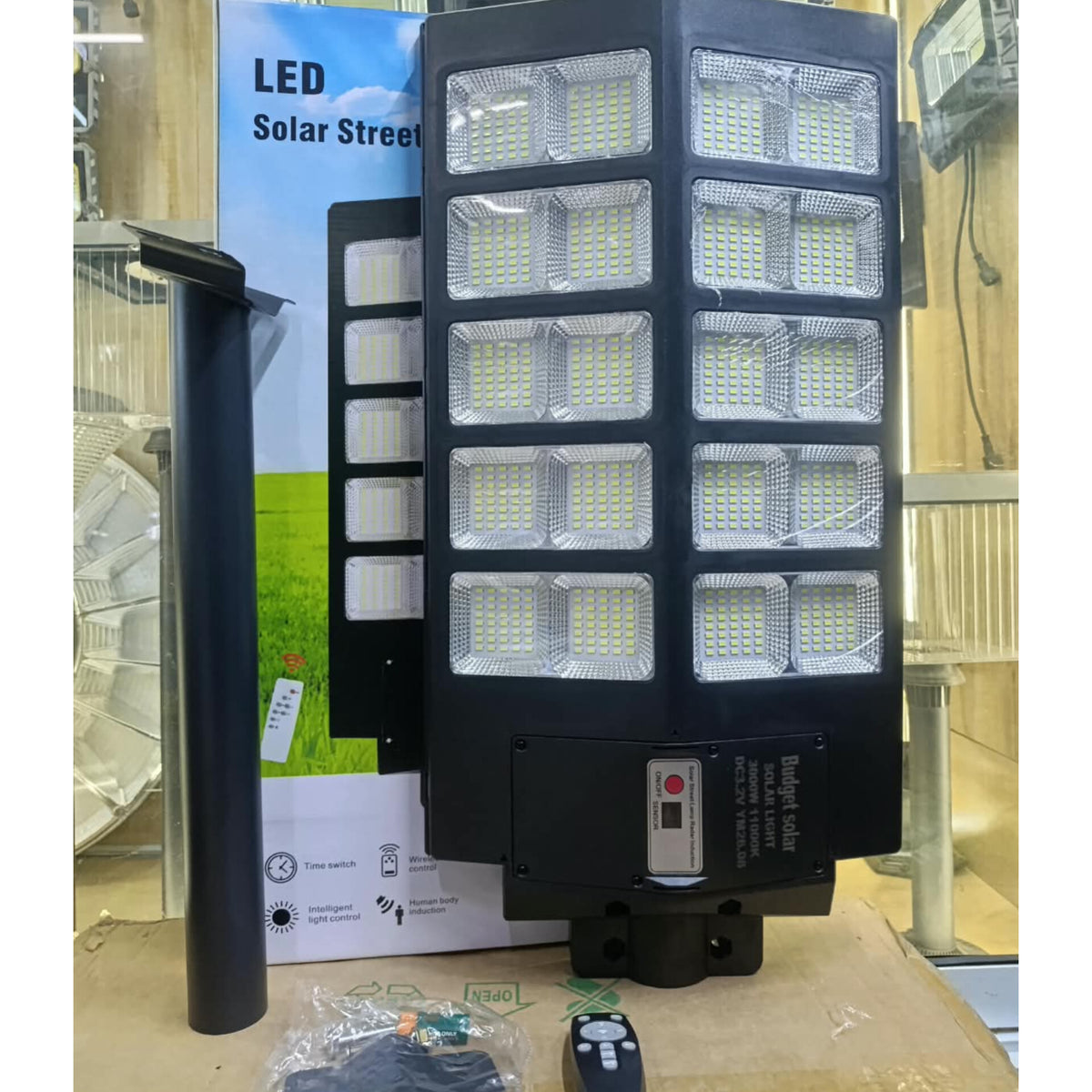 Solar LED Street Light with Remote Control