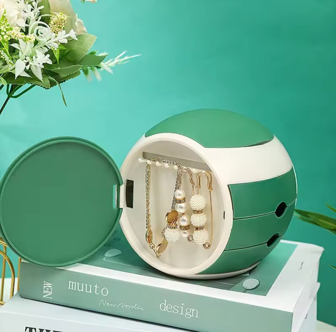Jewelry organizer storage box