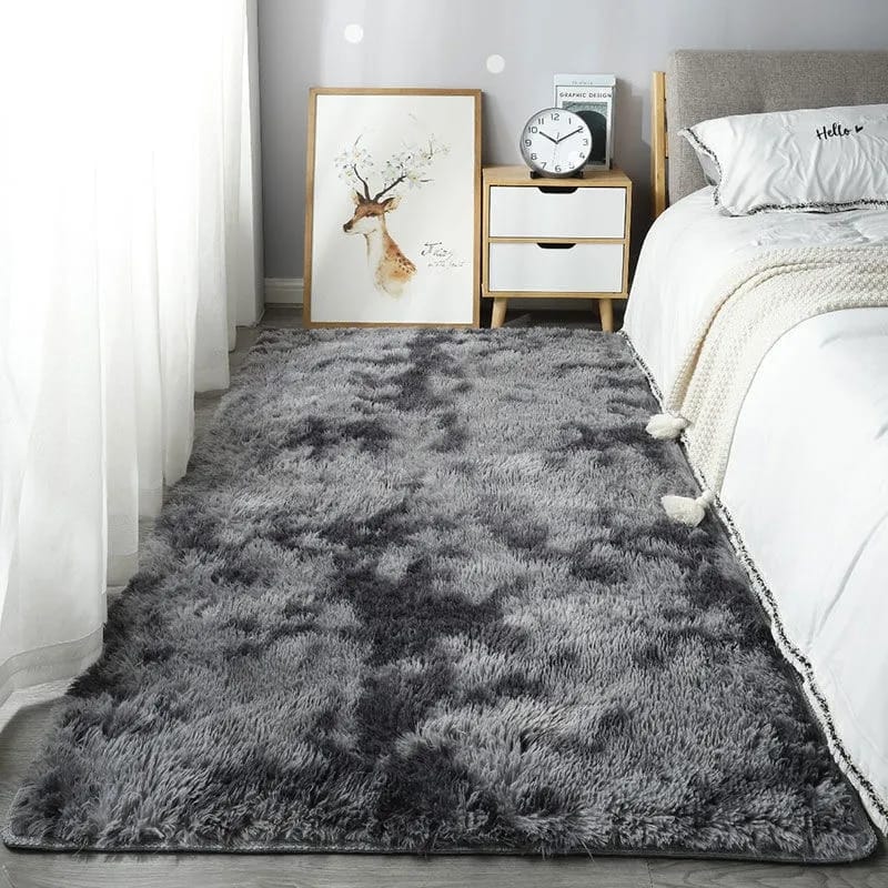 4*6 fluffy bedside carpets