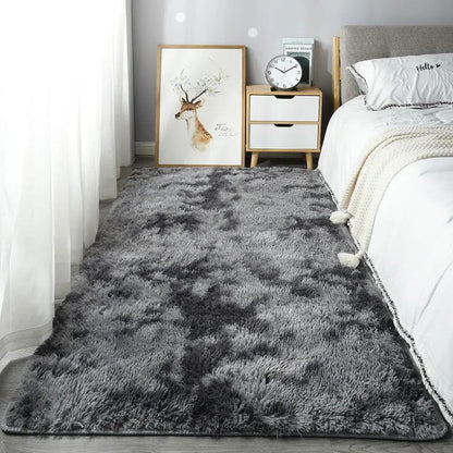 4*6 fluffy bedside carpets