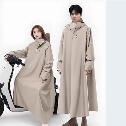 Full Length Waterproof Hooded Raincoat
