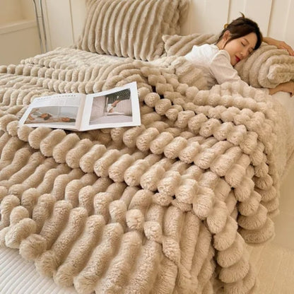 Flannel Coral Fleece Blanket