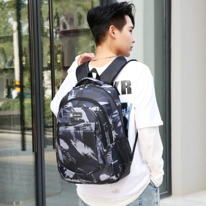 Schools Backpack With Geometric Pattern