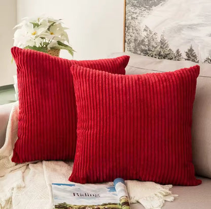 Velvet cushion throw covers