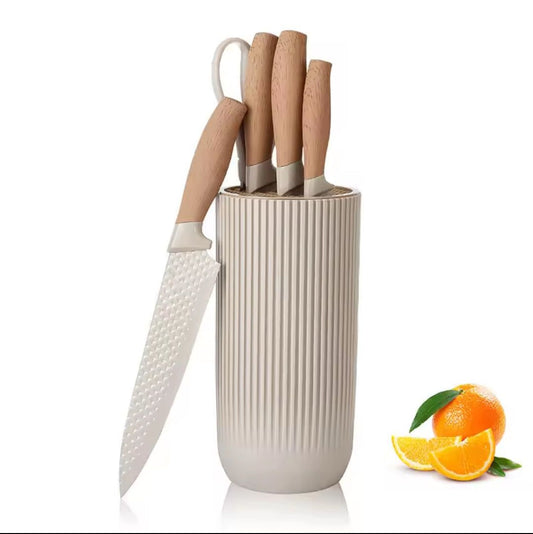6Pc Chef Knife Set