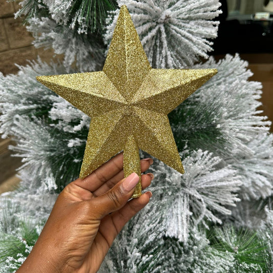Christmas tree topper garland decor