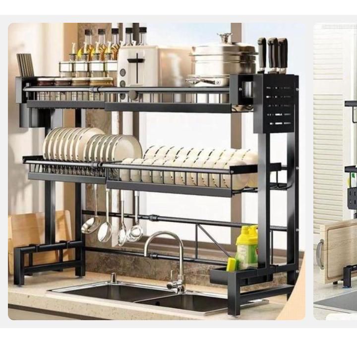 Over The Sink Dish Rack