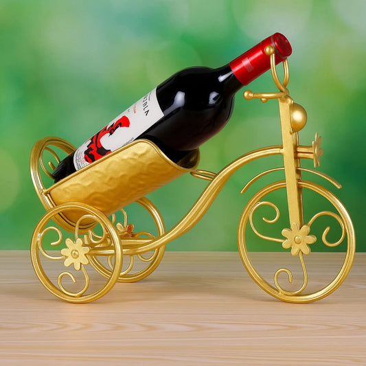 Vintage tricycle wine holder