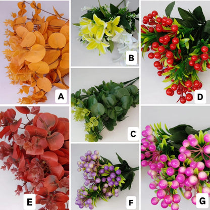 Big artificial flowers