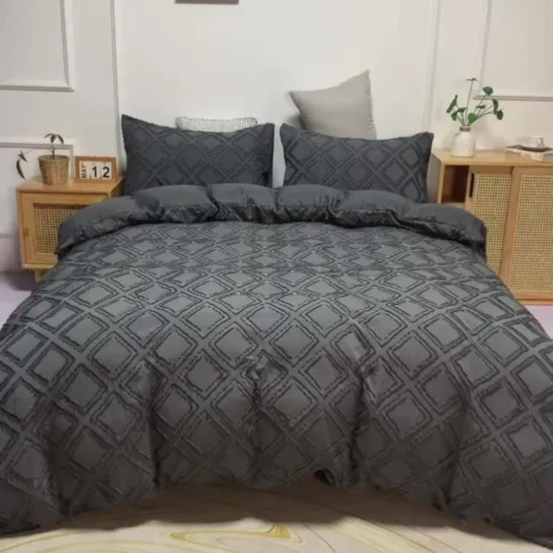 Tufted duvet cover