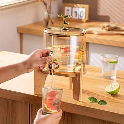 3.6l glass lid beverage