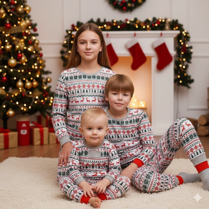 Kids Unisex Matching Christmas pajamas