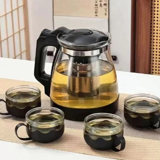 Tea Set with Kettle and 4 Cups