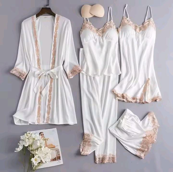 5pc Ladies pajamas nighties