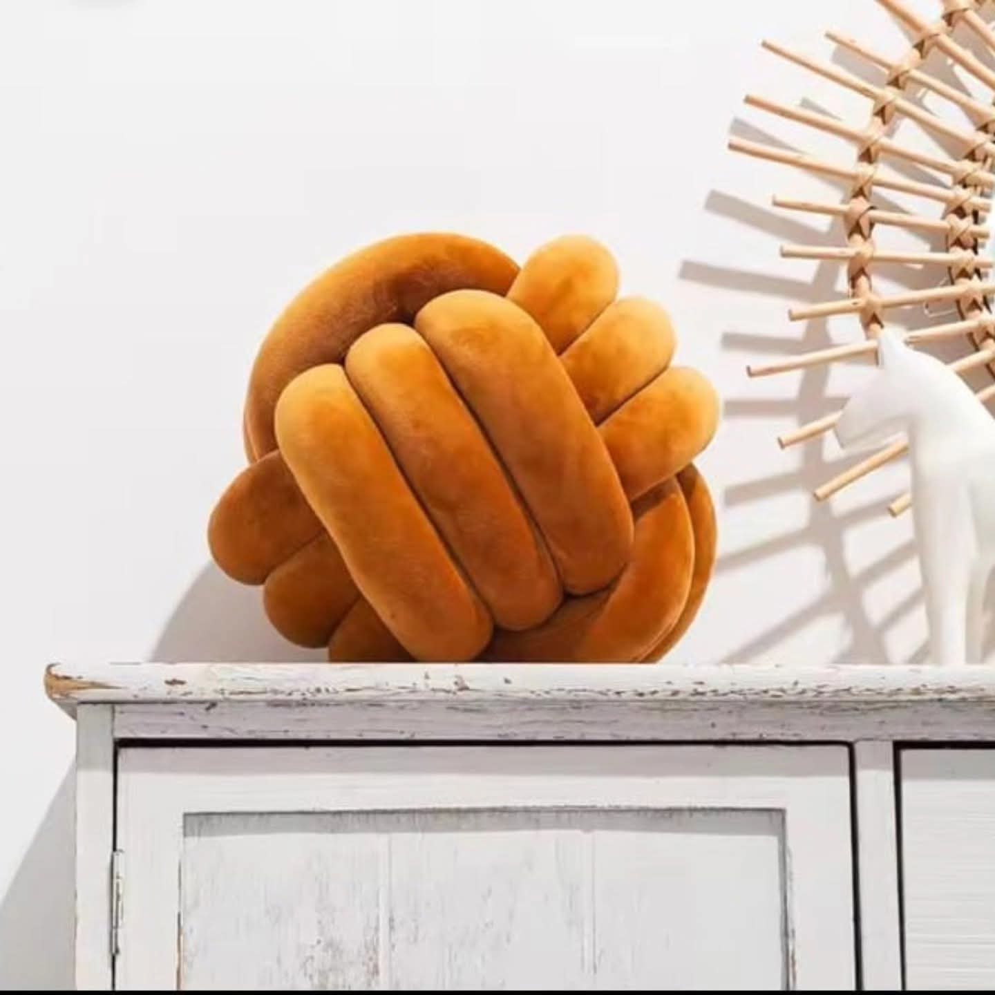 Knot Ball Pillow 
