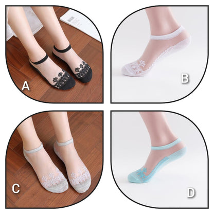 4 Pairs Amankle socks stockings