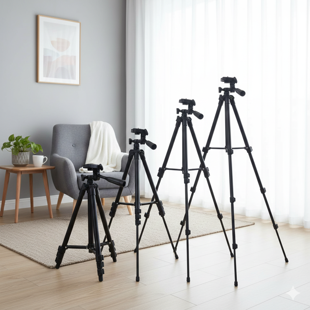 3120 Professional Portable Camera and Smartphone Tripod Stand