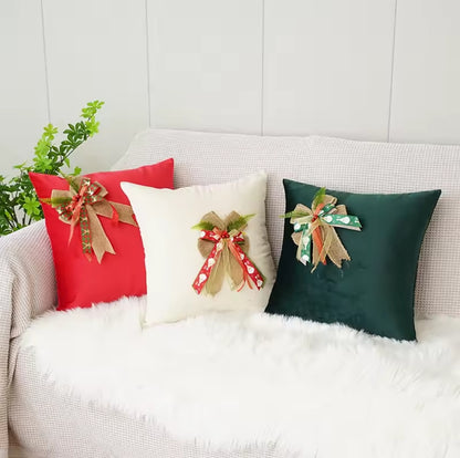 Christmas cushion covers velvet