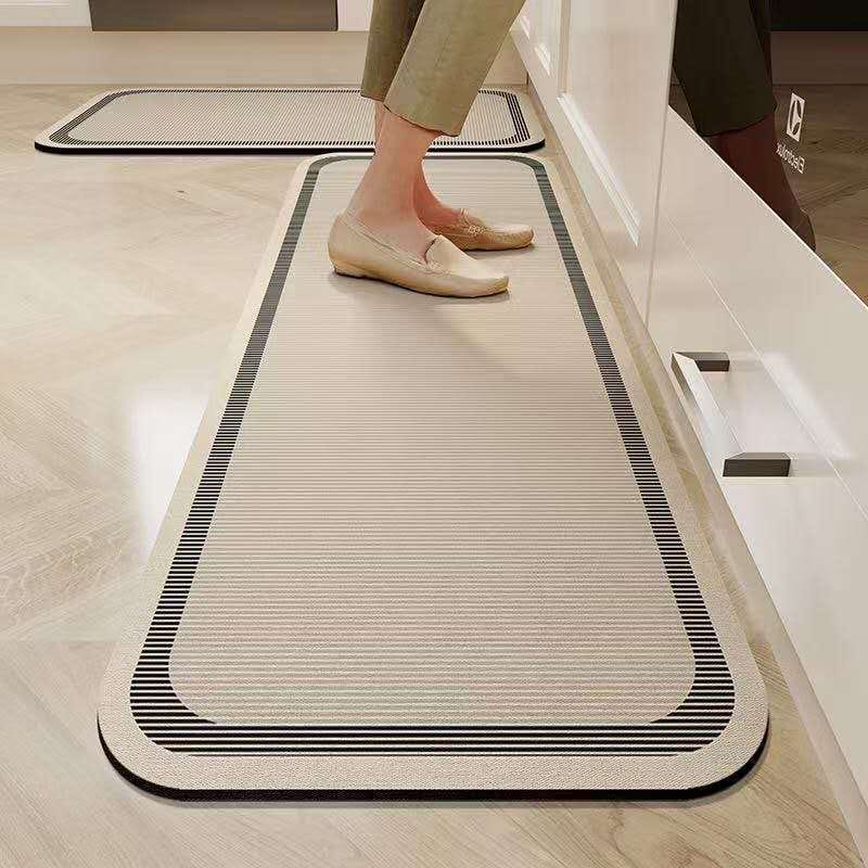 Big Size Rubber Kitchen Mats Set