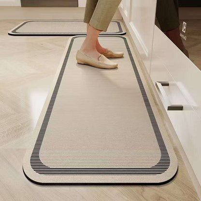 Big Size Rubber Kitchen Mats Set