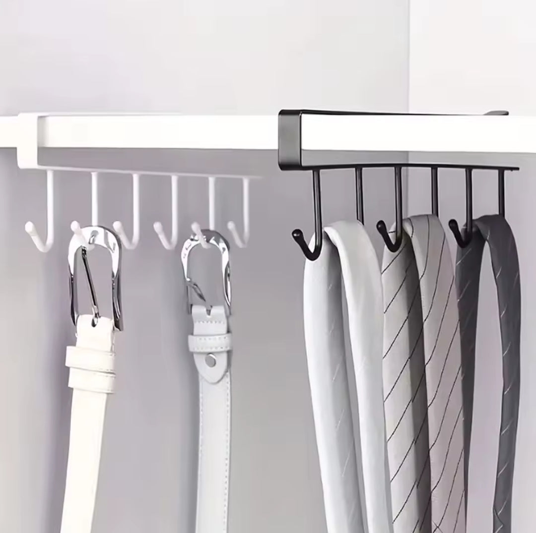 3 Over the Cabinet Cup Holders/Tie Holders