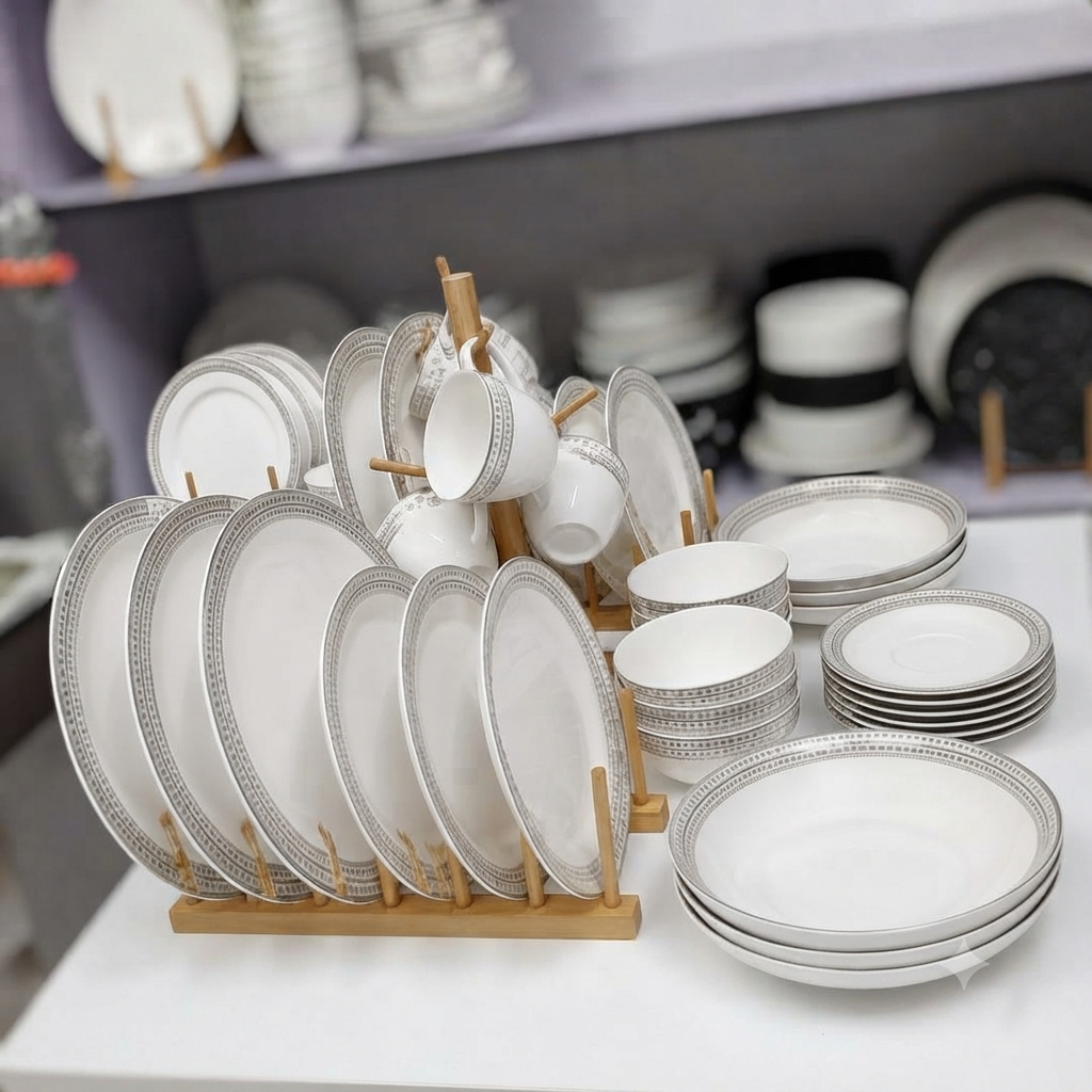 36 Piece Ceramic Dinnerware Set
