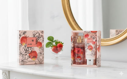 Ladies Perfumed  Body mist + Perfumed Body lotion Set