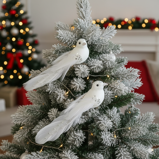 Christmas birds ornament